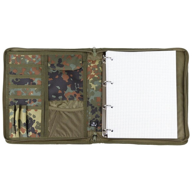 MFH Document Pouch A4, BW Camo