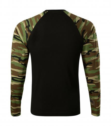 Malfini tričko Camouflage 160g/m2, brown