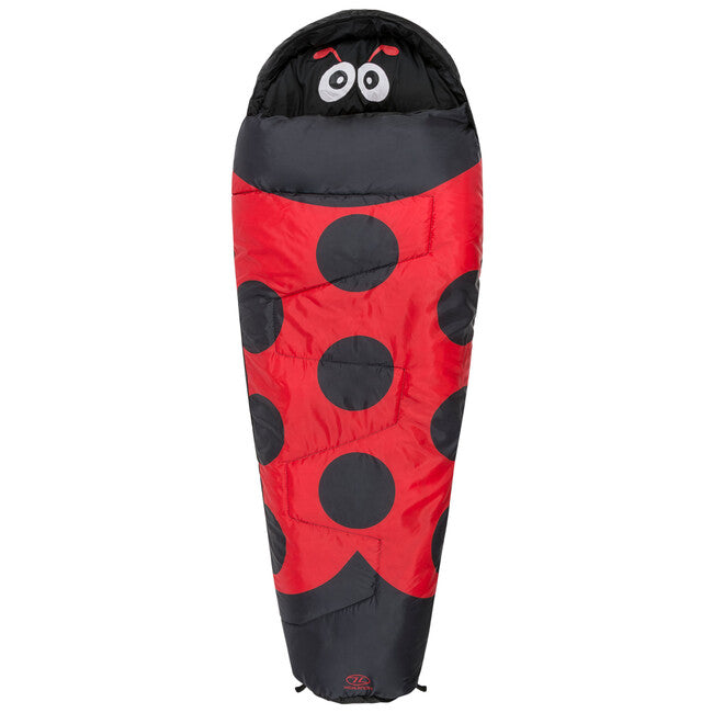 Highlander Creature Children's Sleeping Bag, Ladybug