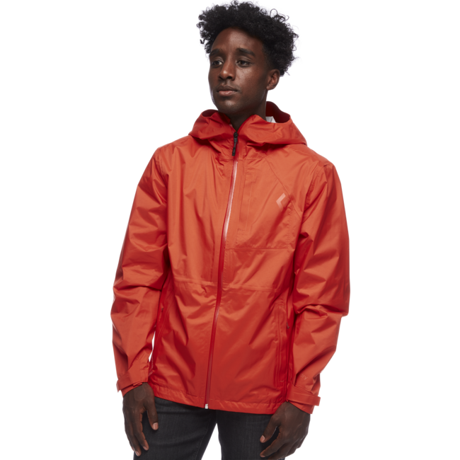 Black Diamond Treeline Men's Rain Shell Jacket, Octane