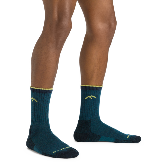 Darn Tough Hiker Micro Crew Midweight κάλτσες πεζοπορίας με ενίσχυση, Dark Teal