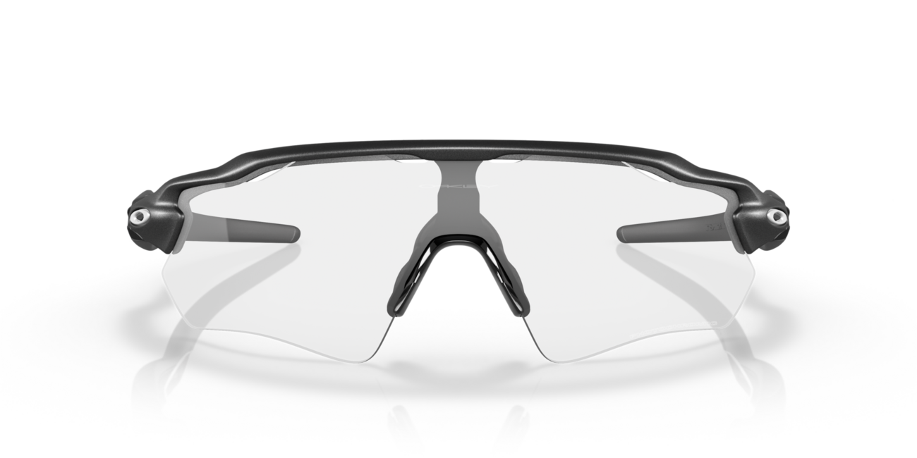 Oakley RADAR EV PATH Photochromic Sunglasses, Steel Frame, Clear 50% Black Iridium Photochromic Lenses