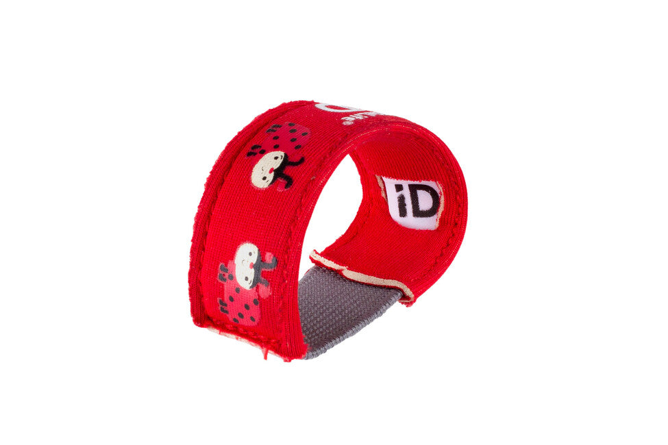 LittleLife iD Strap ID bezpečnostný detský náramok Beruška 8 x 2,2 cm