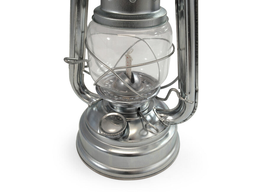 Origin Outdoors Hurricane Lantern, Galvanized