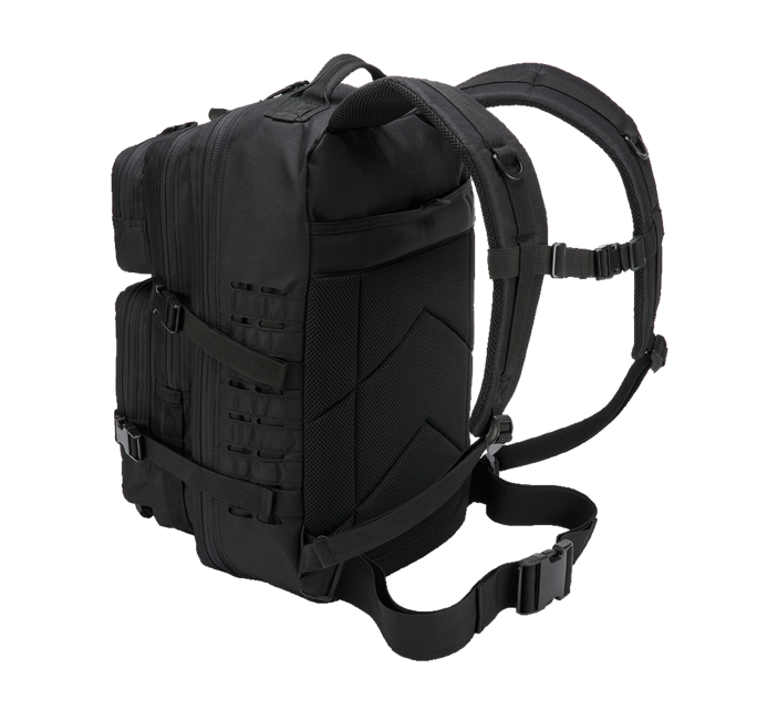 Brandit US Cooper Lasercut Large Backpack 40L, Black