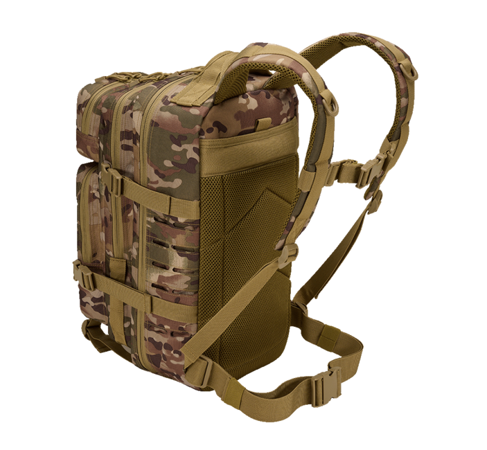 Brandit US Cooper Lasercut Backpack 25L, Tactical Camo