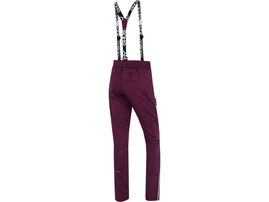 HUSKY Kixees ženske outdoor hlače, deep magenta