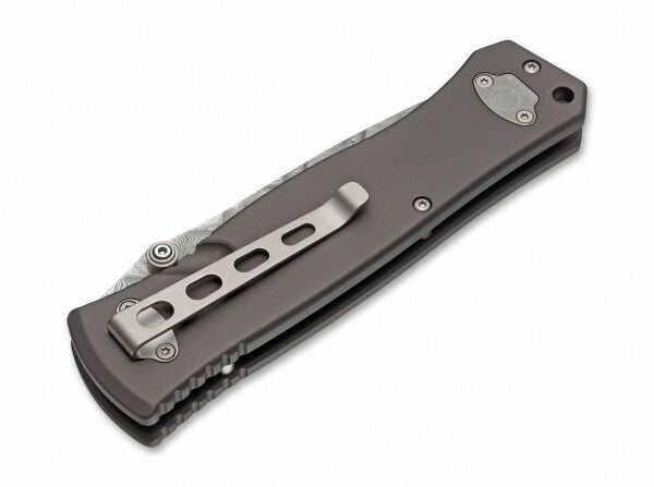 Boker Leopard-Damast II Pocket Knife, 9.6 cm, Grey