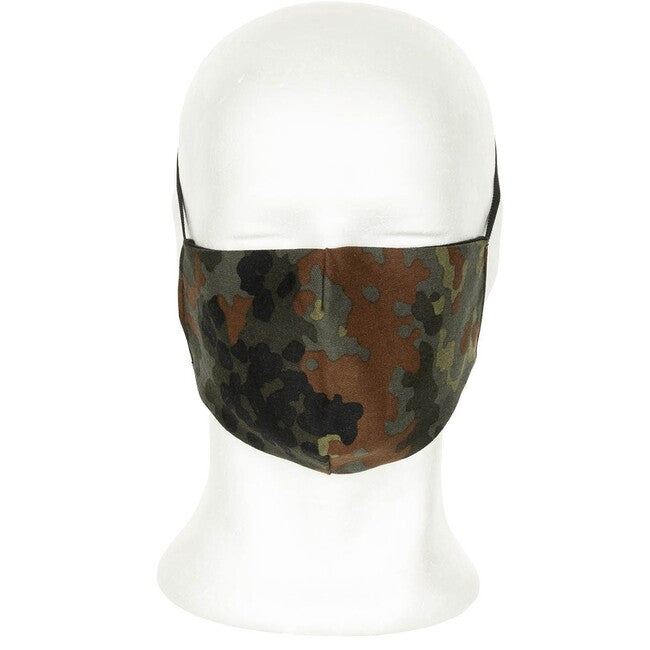 MFH Face Mask, BW Camo