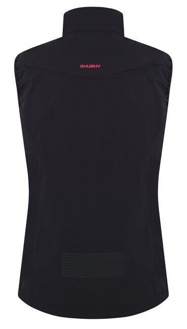 HUSKY Salien Women's Softshell Vest, Black, L