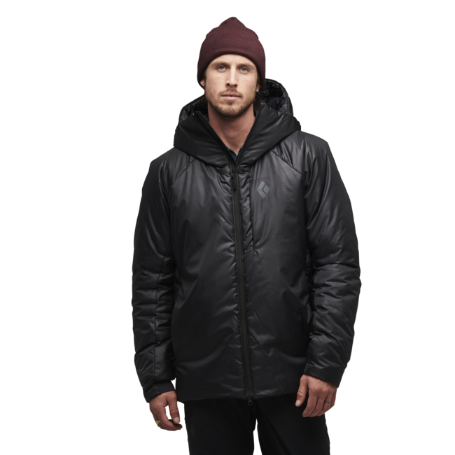 Black Diamond Belay Women's Men's Parka, Black