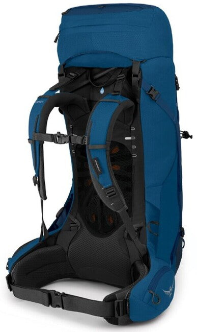 Osprey Aether 55 II Hiking Backpack, Deep Water Blue