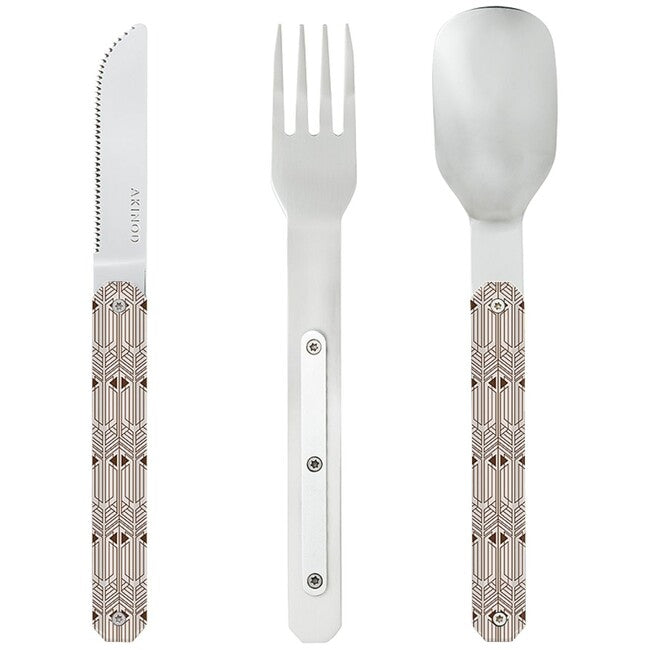 Akinod A01M00023 Cutlery Set 12h34, Art Deco