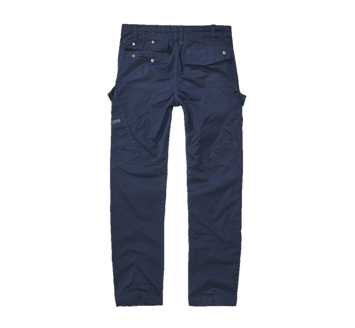 Brandit Adven Slim Fit Pants, Navy Blue