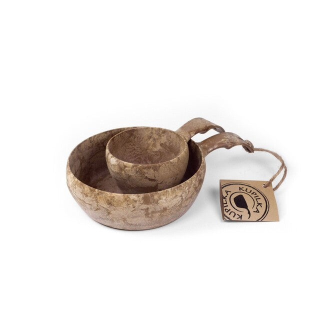 Kupilka 55 + 21 Bowl and Mug Set, Brown