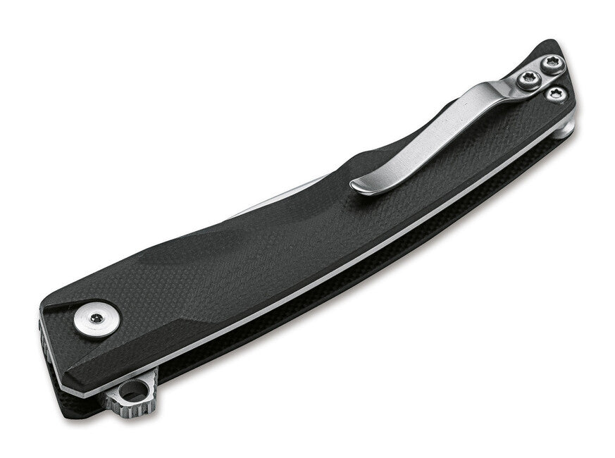 BÖKER Shade Folding Knife 7.6cm, Black, G10