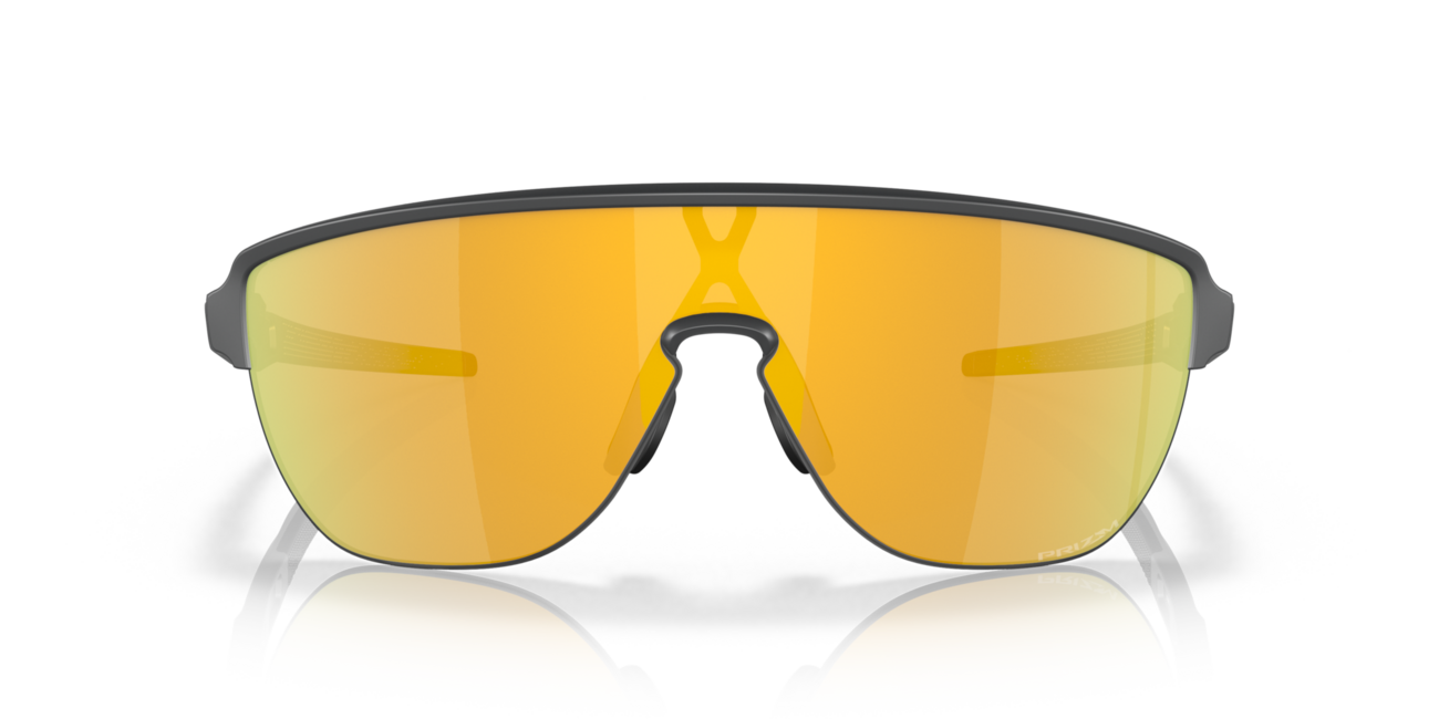 Oakley Corridor Sunglasses, Matte Carbon Frame, Prizm 24K Lenses, 42