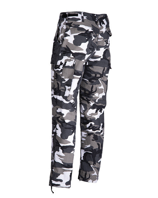 Mil-Tec US BDU Field Trousers Rip-Stop Prewashed, Urban