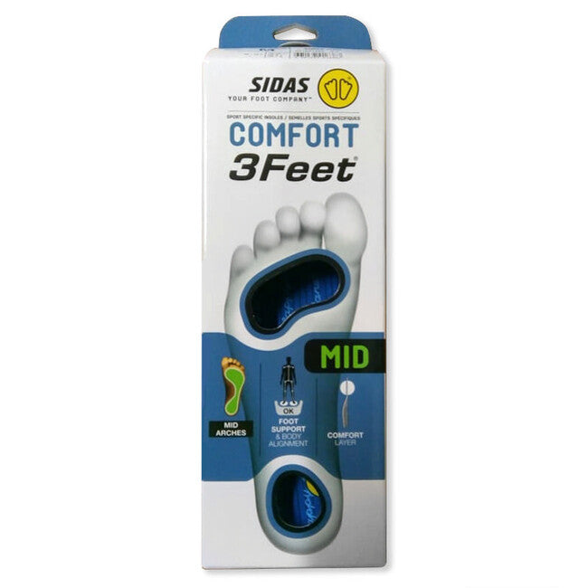 Sidas 3Feet Comfort Mid Insoles