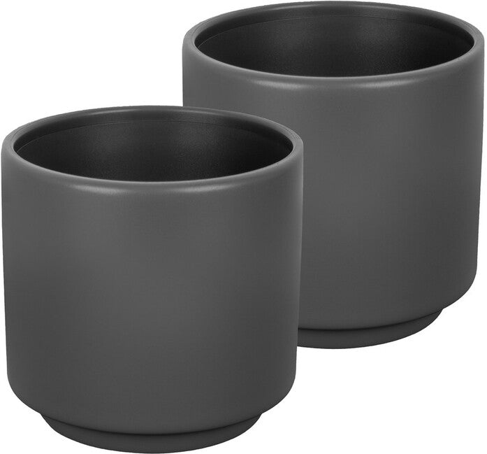 Brunner Espresso Coffee Cups Inmano 2pcs, Black