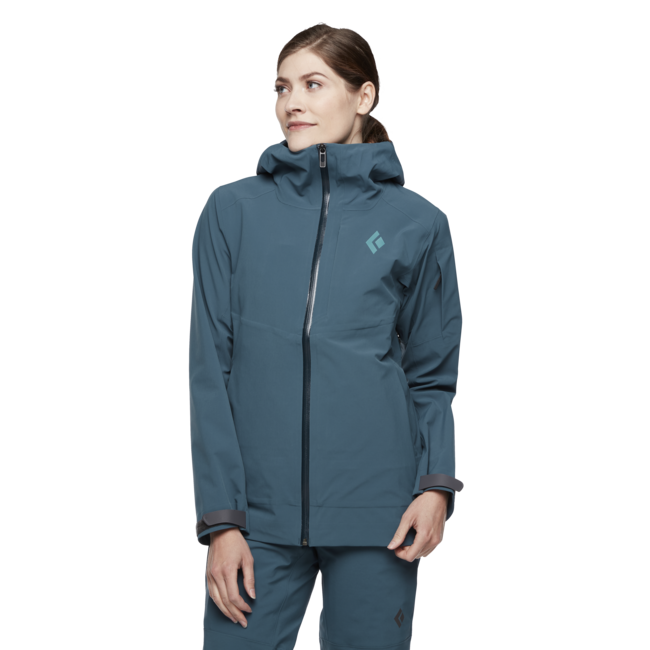 Black Diamond Women's Recon Stretch Ski Shell, Azurite