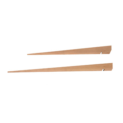 BasicNature Tent Pegs Wooden 30 cm, 10 pcs
