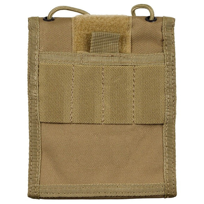 MFH Neck Wallet with Cord, Coyote Tan
