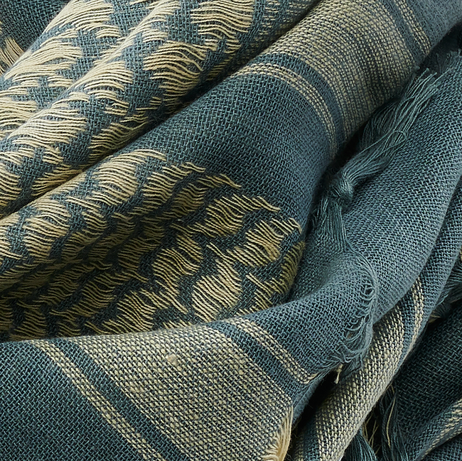 Brandit Shemag Scarf, Petrol-Khaki