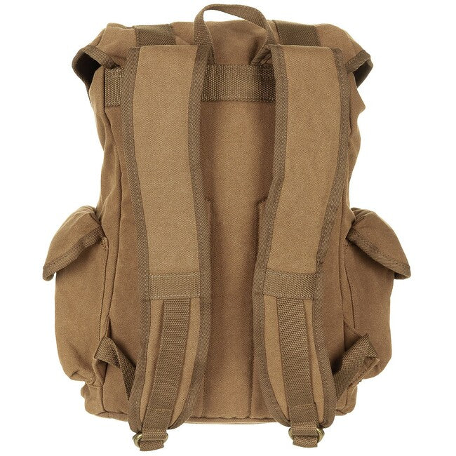 Pure Trash PT Canvas Backpack, Brown