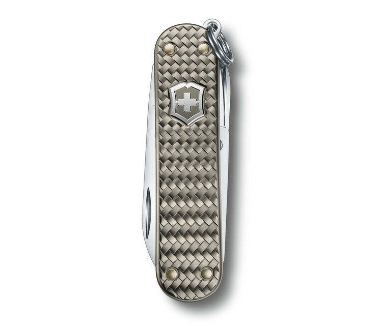 Victorinox Classic SD Precious Alox Infinite Grey Multitool, 58mm Knife, Grey