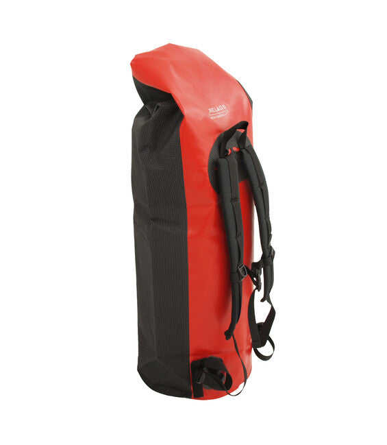 BasicNature Duffel Bag Waterproof Backpack 180L, Black-Red