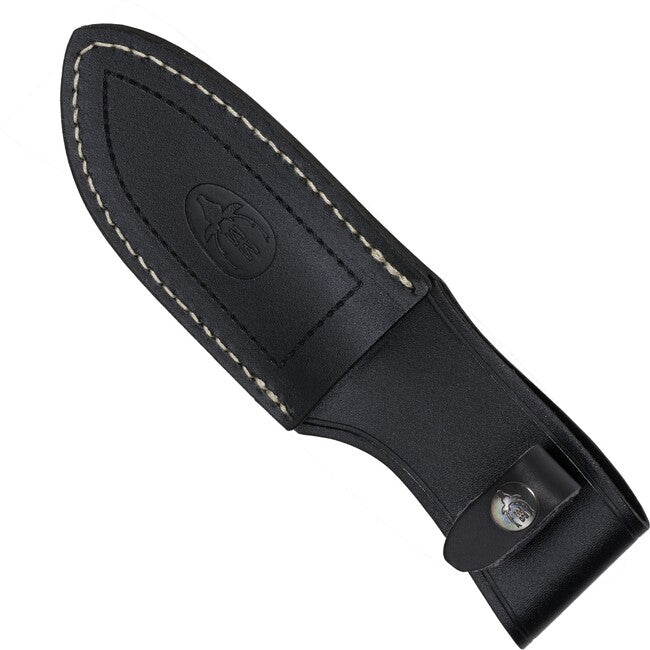 MUELA Viper Fixed Blade Knife, Black and Steel