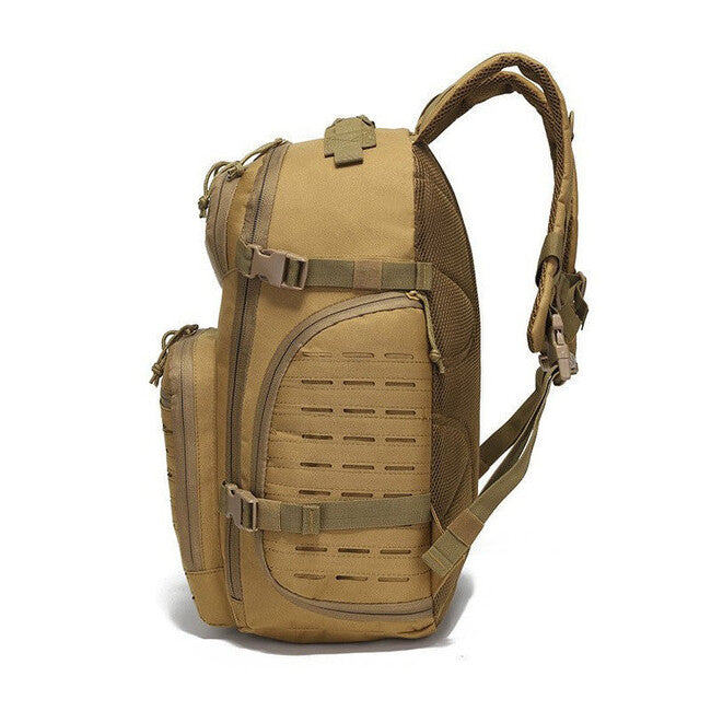 DRAGOWA Molle Camping Bag, Black