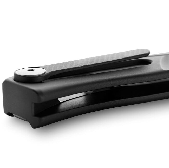 Lionsteel Thrill TL A Folding Knife, Black Aluminum Handle