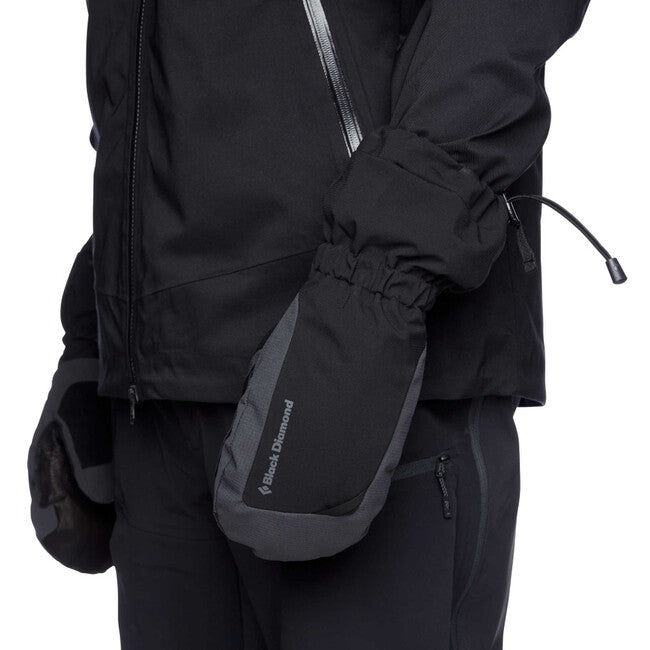 Black Diamond Glissade Mitts Gloves, Black