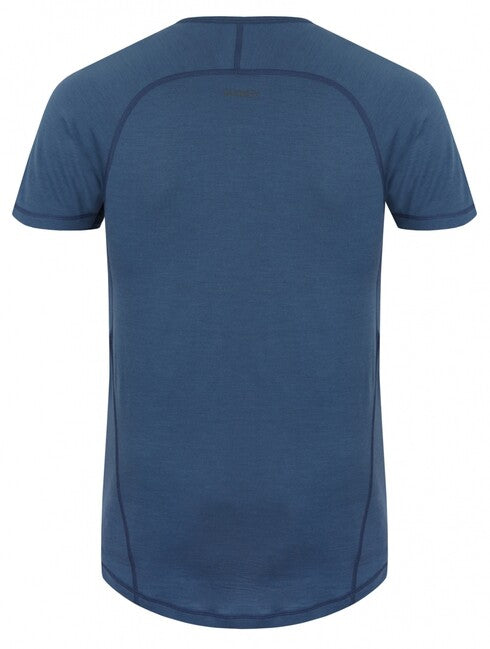 HUSKY Mersa Men's Thermal T-Shirt Short Sleeve, Navy Blue