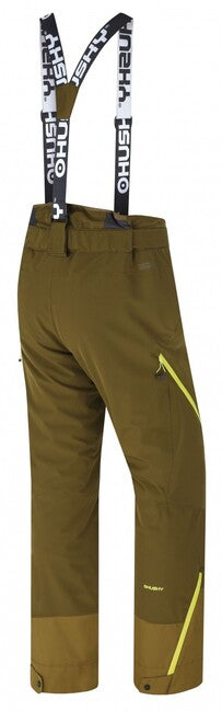 HUSKY Men's Ski Pants Mitaly, Khaki