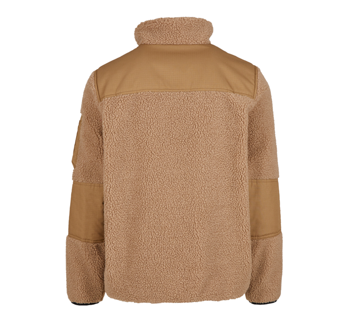 Brandit Pánska flísová bunda Ramble Teddyfleece, camel