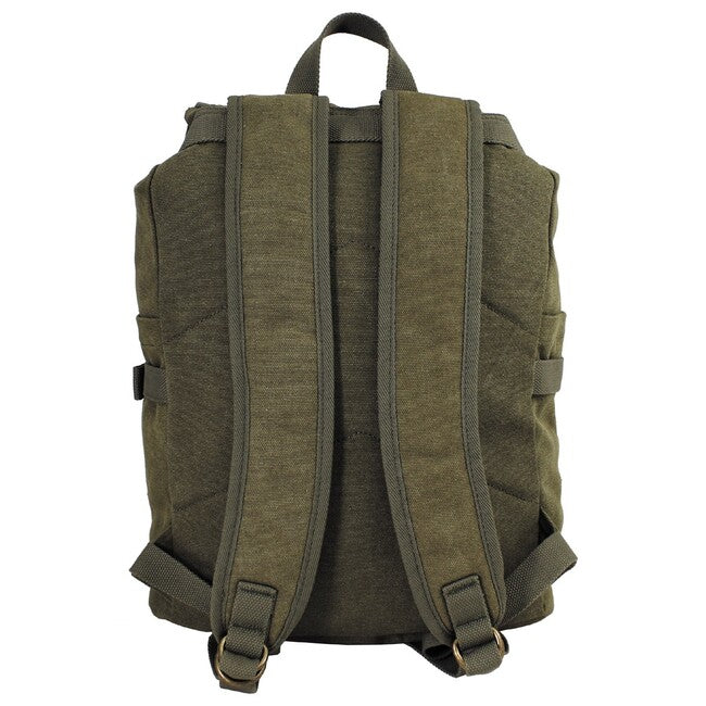 Pure Trash PT Canvas Backpack, OD Green