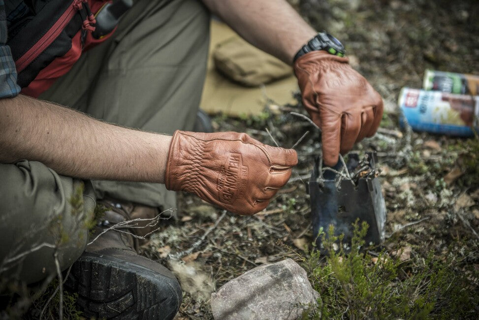 Helikon-Tex Woodcutter Gloves, Brown