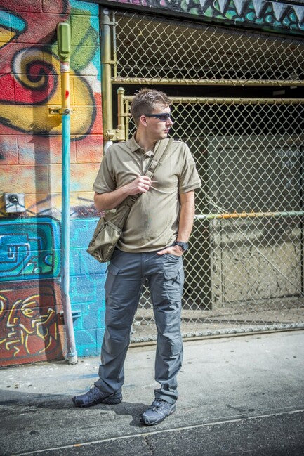 Helikon-Tex Urban Tactical Rip-Stop Pants, Jungle Green