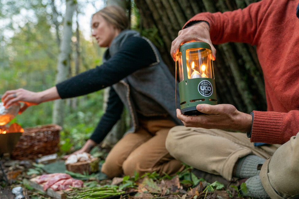 UCO 3-Candle Lantern, Green
