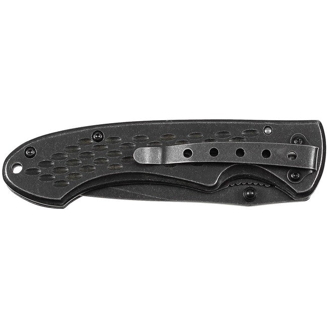 Fox Outdoor Jack Single-Hand Knife, Metal Handle