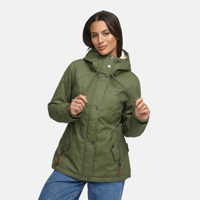 Marikoo Bikoo Women's Winter Jacket with Hood