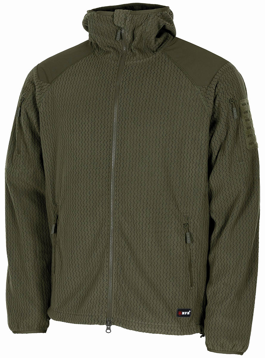 MFH ViperGrid flísová bunda, OD green