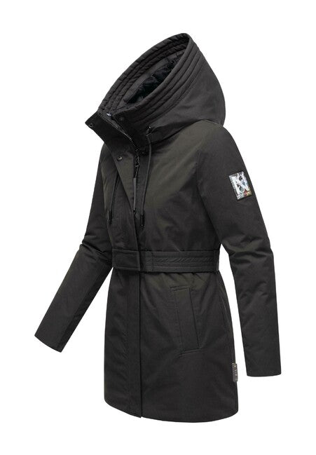 Navahoo Women's Winter Parka Eishauch, Black