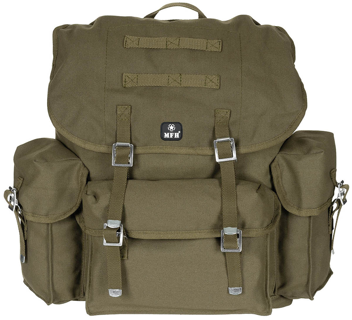 MFH BW batoh Canvas, OD green