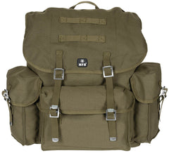 MFH BW Backpack, Olive Drab Canvas