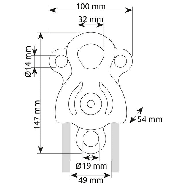 CAMP Janus Double Pulley