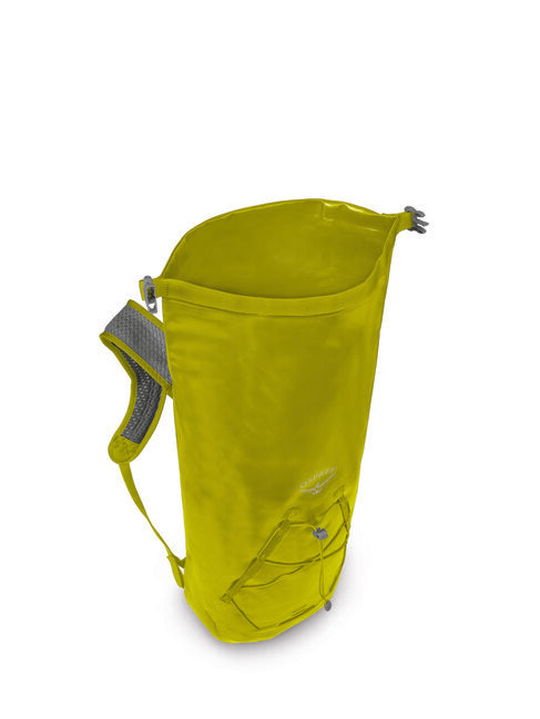 Osprey Transporter Roll Top Waterproof 18 Backpack, Lemongrass Yellow